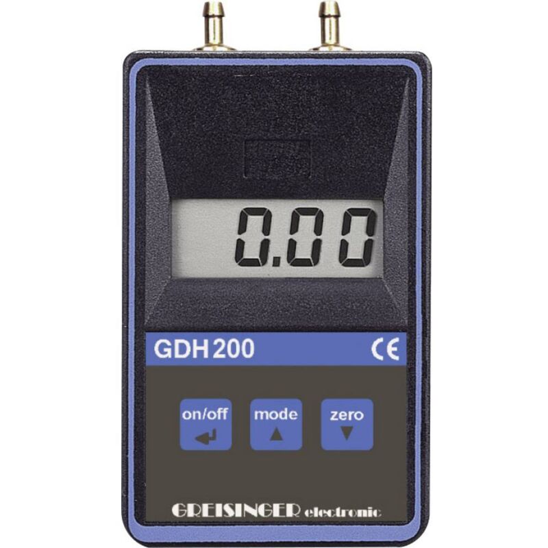 Greisinger GDH 20007 Appareil de mesure de la pression pression — free download