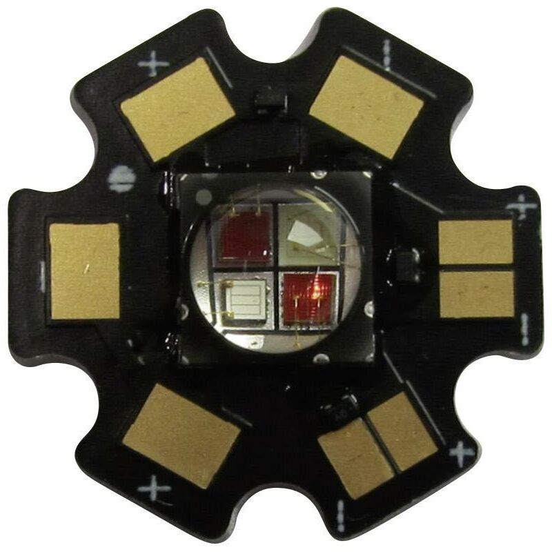 Roschwege Star-IR850-10-00-00 Émetteur infrarouge (IR) 850 nm 95 ° forme spéciale CMS W09277