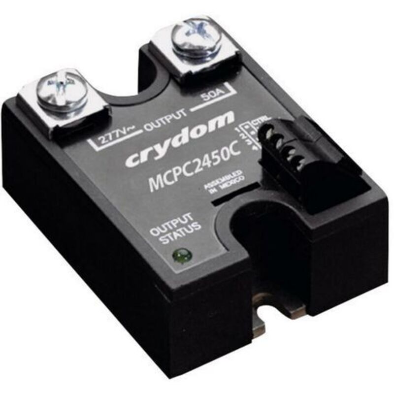 Relais Semi-Conducteur CRYDOM D1D100 - 100A 1-100VDC - Tension Commande 3.5-32VDC - 8