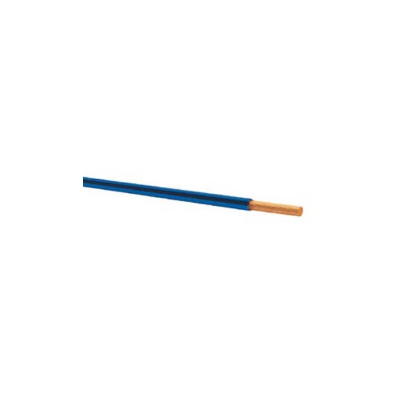Câble Automobile FLRY Bleu 10m - Section 1mm² - Cuivre Toronné - Fabriqué En Allemagne