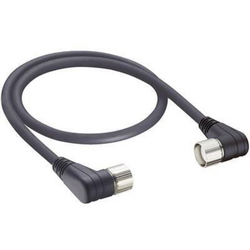 Câble D'alimentation C14 Mâle Vers C15 Femelle Coudé Gauche 2m - Extension PC/serveur - Neuf