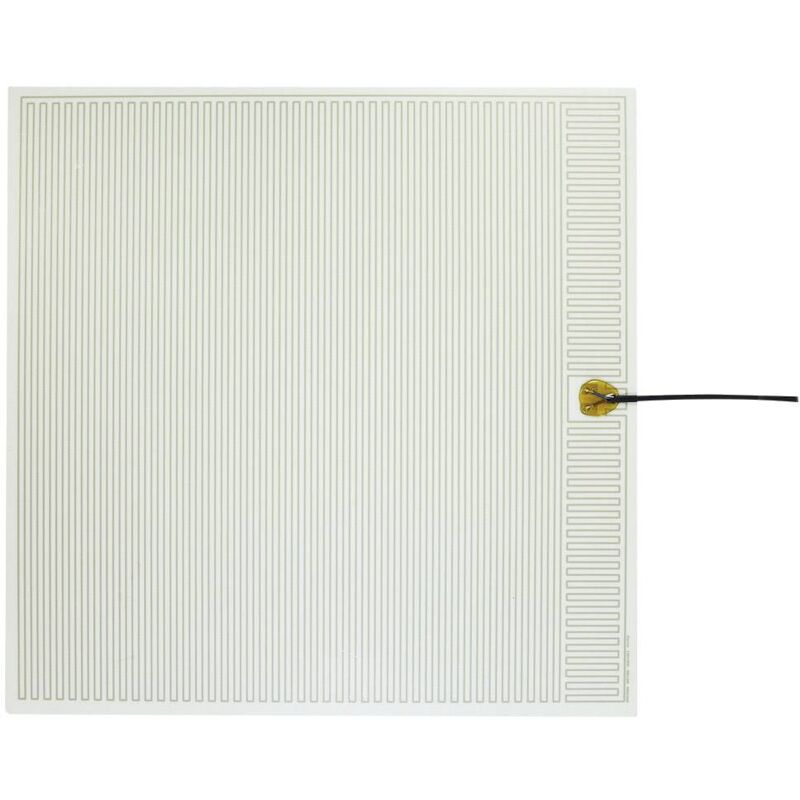 Thermo TECH polyester Feuille chauffante autocollant 230 V/AC 50 W Indice de protection IPX4 (L x l) 500 mm x 500 mm A988651