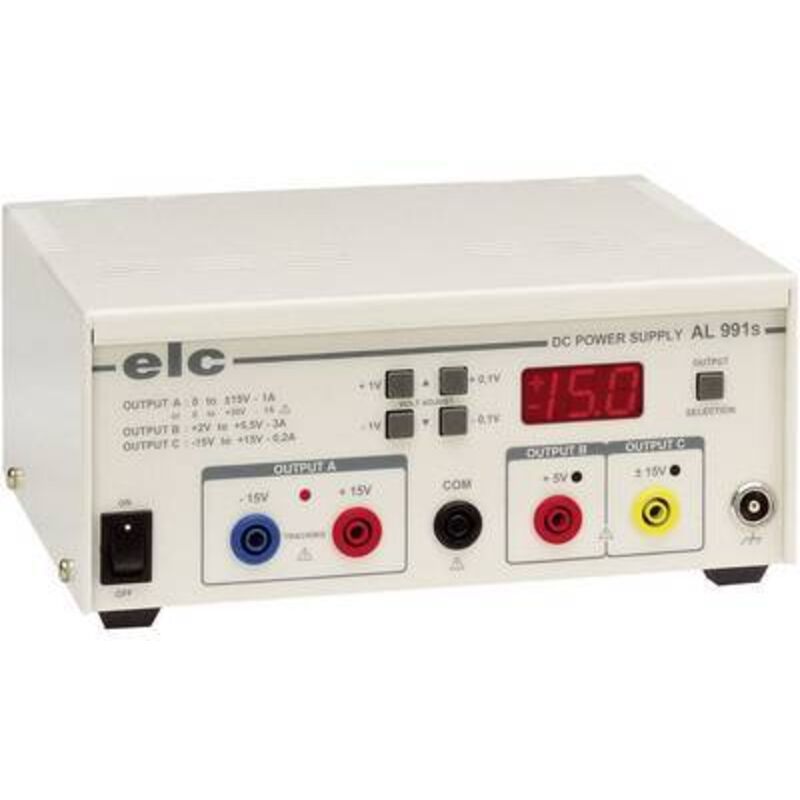 Alimentation de laboratoire, 2 x 0 → 30V, 2 x 0 → 3A, 2 sorties 180W