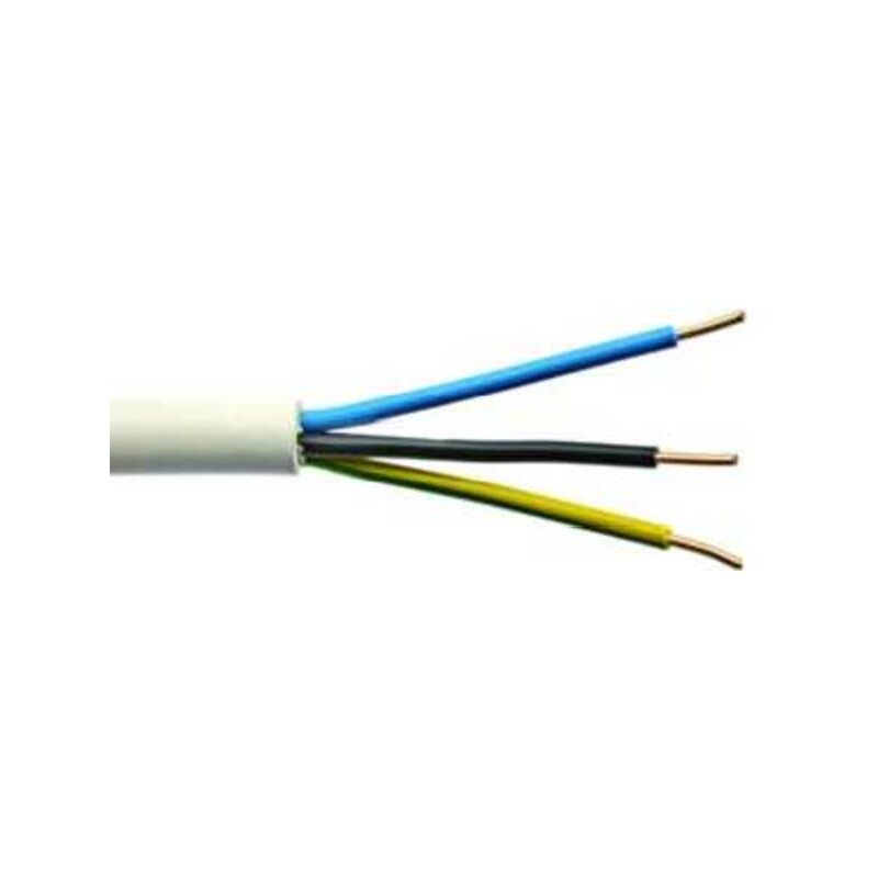 Câble gainé NYM-J 3x2,5 RG100 100 m R610142