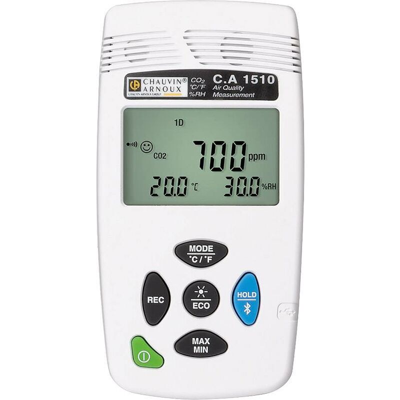 Extech Appareil portatif de mesure du CO2 et de la qualité de l'air  intérieur Gamme