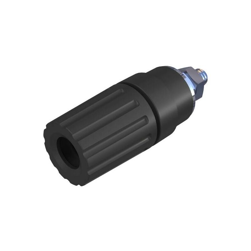Borne de polarité Ø stylo (détails): 4 mm SKS Hirschmann PKI 110 931714100 noir 35 A 1 pc(s) D24678