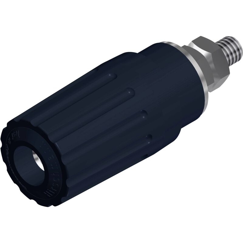 Borne de polarité Ø stylo (détails): 4 mm SKS Hirschmann PKI 100 930757100 noir 35 A 1 pc(s) D24684