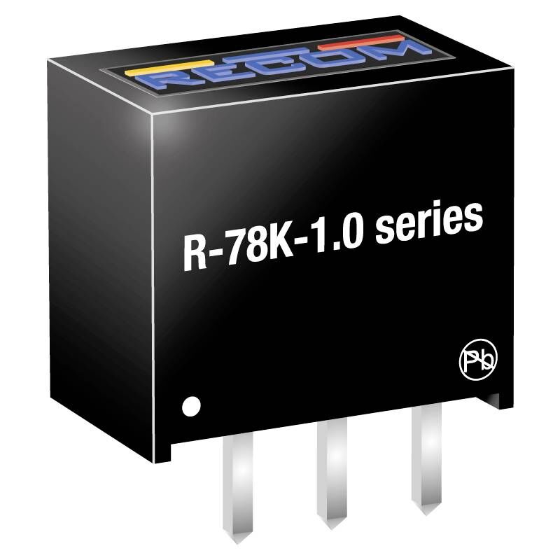 RECOM R-78K12-1.0 Convertisseur CC/CC 12 V 1 A 12 W Contenu 1 pc(s) C641732