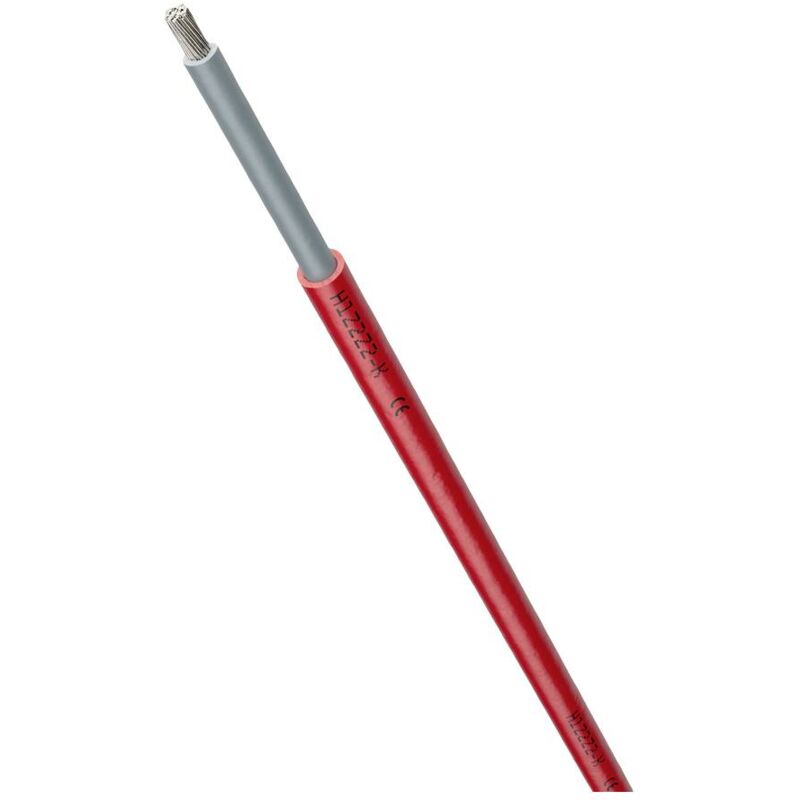 LAPP H1Z2Z2-K 1023776/100 Câble photovoltaïque 1 x 10 mm² rouge 100 m C923232