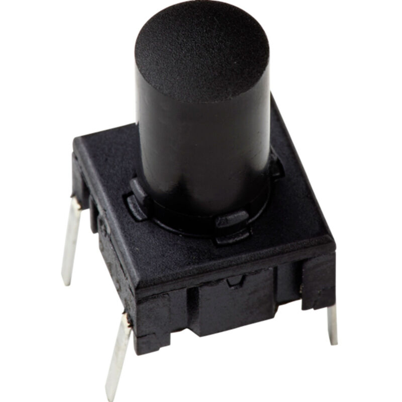 Mentor Tête De Bouton Olive Avec Pointeur Noir - Pour Axe 6 Mm, Aluminium, Modèle 499.60