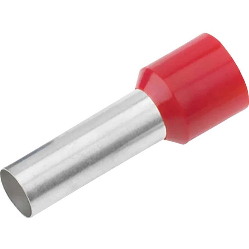 Embout de câblage simple 2,5mm² - 100 pièces