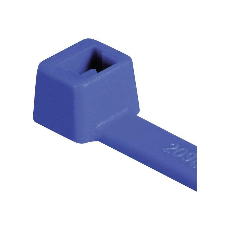 HellermannTyton 116-05416 T80L-N66-BU-C1 Serre-câble 390 mm 4.60 mm bleu 100 pc(s) S17221