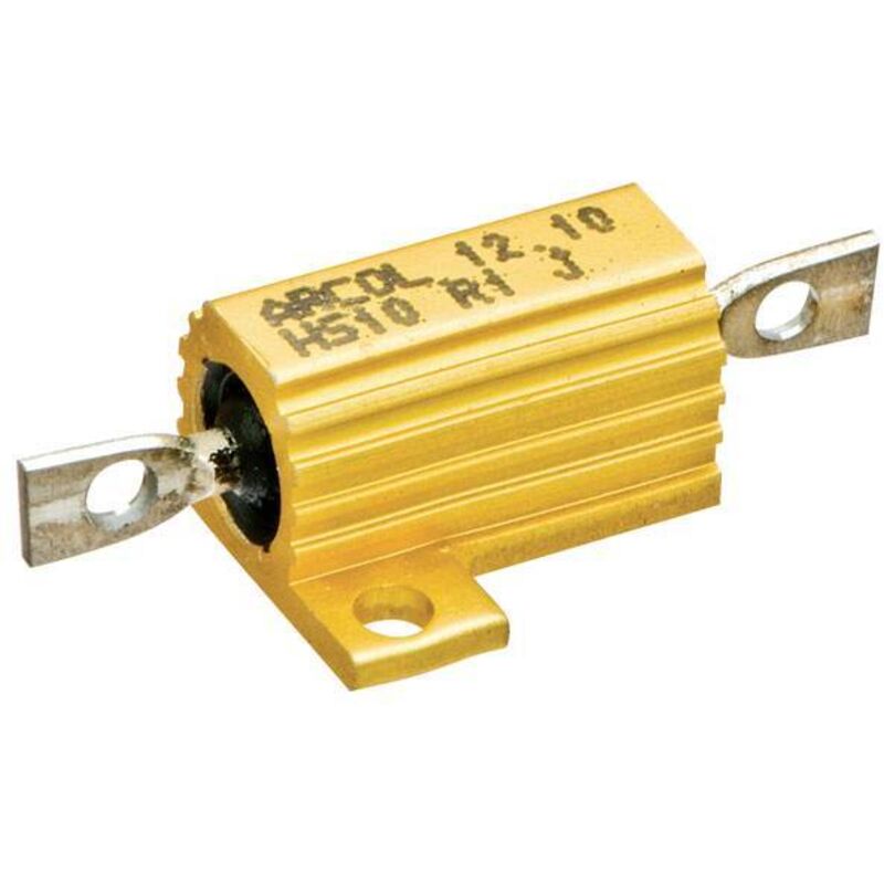 Résistance ARCOL HS10 75R J - 75 Ohm, 10W, Sorties Axiales, Tolérance ±5% - Neuf Emballé, Fabriqué UK