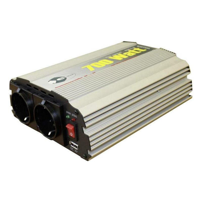 e-ast CL700-D-12 Onduleur sinusoïdal, transformateur de tension, 700 W,12 VDC (11 à 15 V) - -230 V/AC S91098