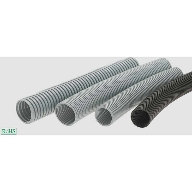Helukabel 90448 HELUcond PE-F Gaine annelée noir 9.80 mm 50 m X156271