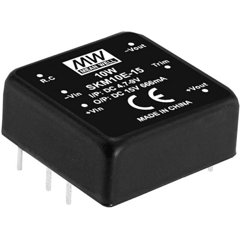 Module convertisseur CC/CC Mean Well SKM10C-12 Nbr. de sorties: 1 x 833 mA 10 W 1 pc(s) Q121142