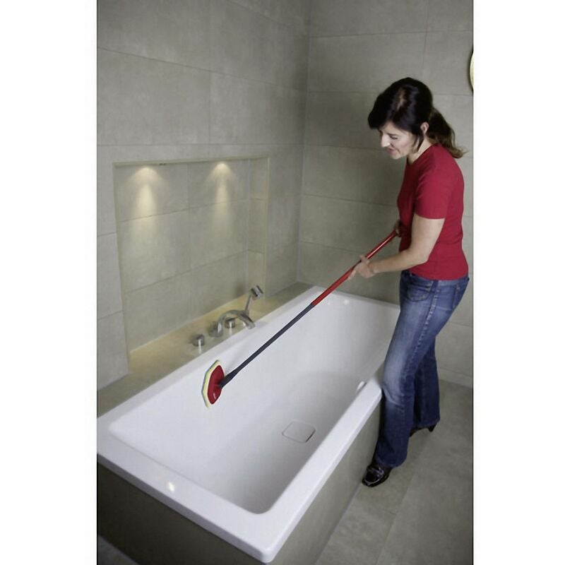 Mouilleur et tête de nettoyage pour carrelage et baignoire Bath