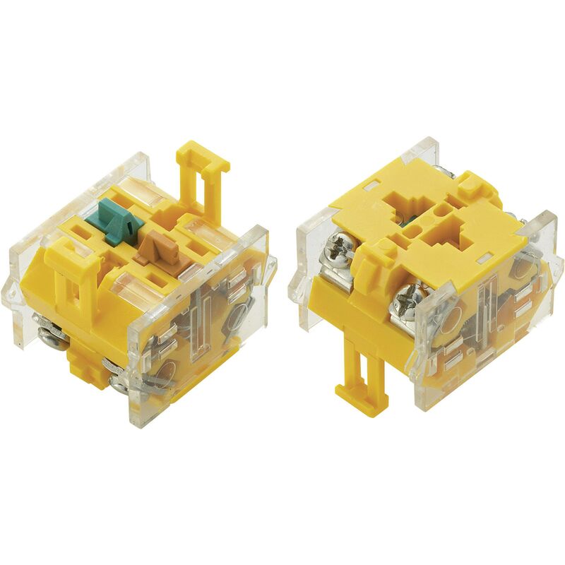 TRU COMPONENTS LAS0-B Élément de contact 1 NF (R), 1 NO (T) à rappel 500 V/AC 1 pc(s) S93079