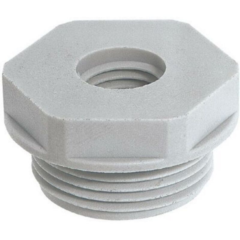 Lot De 5 Réducteurs M16/M12 En Plastique Noir - Filetage Conique Auto-étanche, IP68, Pour Installations électriques