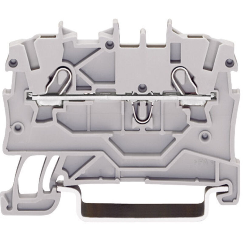 Weidmüller - 2469370000 - Borne double étage, PUSH IN, 1.5 mm², 500 V, 16 A, Beige