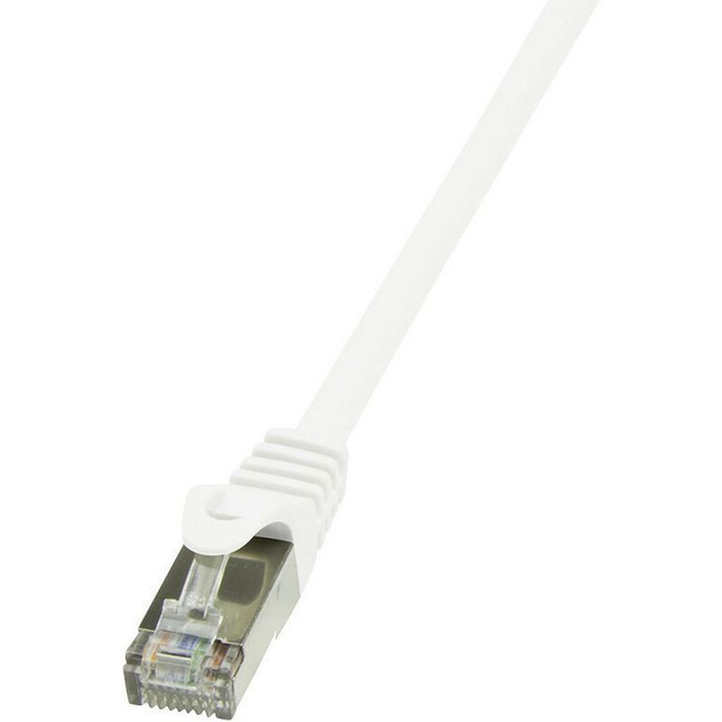Câble réseau LogiLink CAT 6 F/UTP 20 m blanc - CP2111S - [1x RJ45 mâle - 1x  RJ45