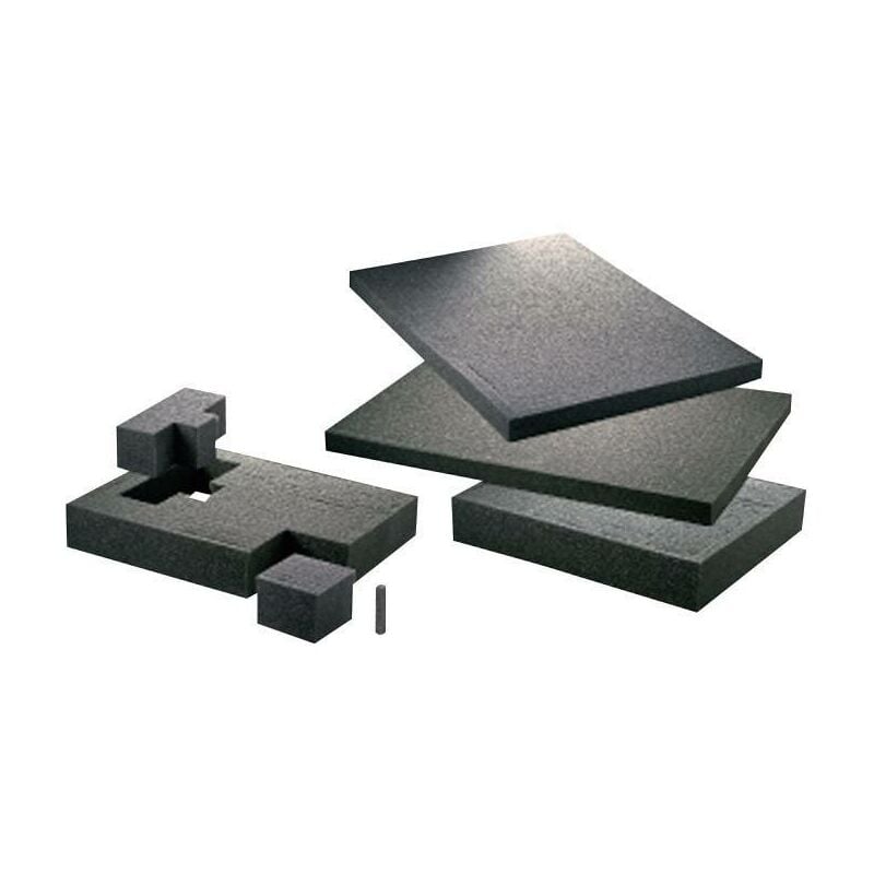 Insert en mousse TOOLCRAFT 1433382 (L x l x H) 300 x 300 x 10 mm 1 pc(s) W222651