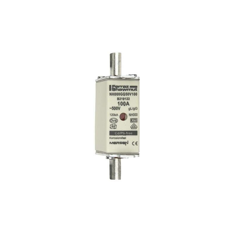 Mersen 1B663.000000 Fusible NH Taille du fusible = 000 100 A 500 V 1 pc(s) S559741