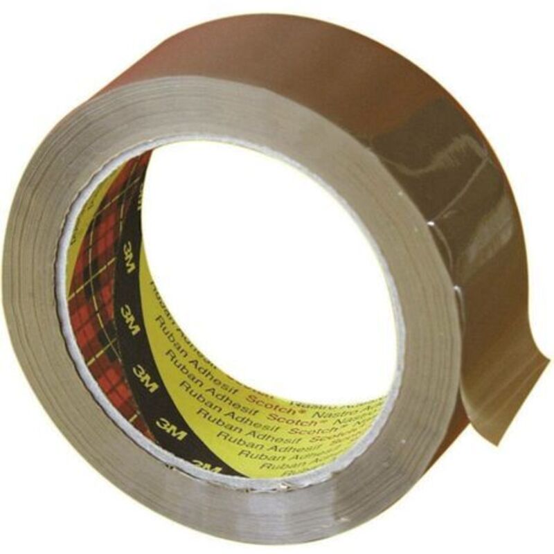 Ruban Adhésif Polypropylène Solvant Transparent 75 Mm X 1000m