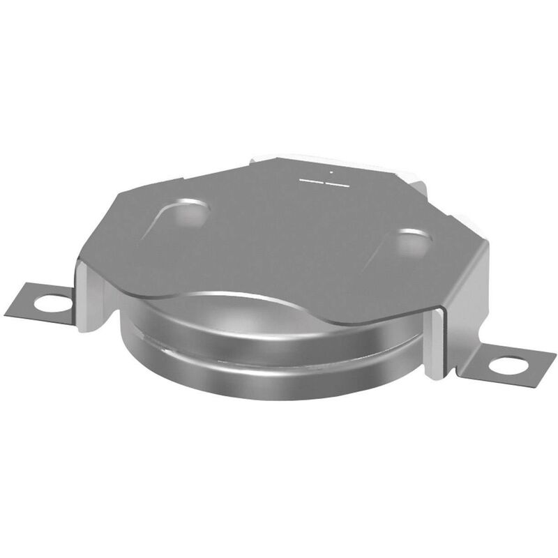 Support de pile bouton CR2020, CR2025, CR2032 Keystone Electronics SMT Insulated Retainer for 20mm Cell-Tin Nickel Plate P/N 3022 X39291