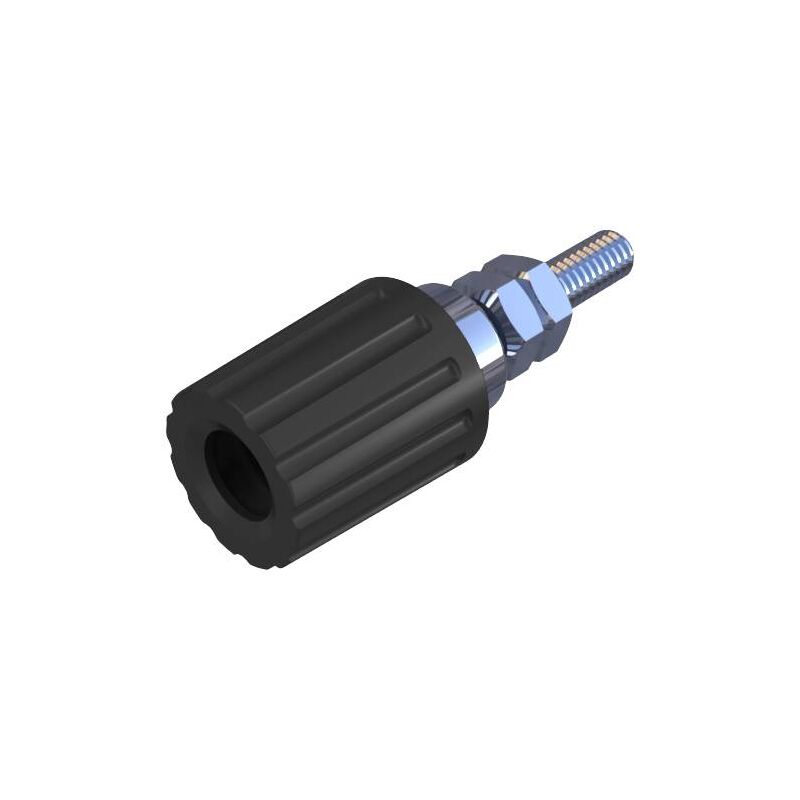 Borne de polarité Ø stylo (détails): 4 mm SKS Hirschmann PK 110 931713100 noir 35 A 1 pc(s) D21999