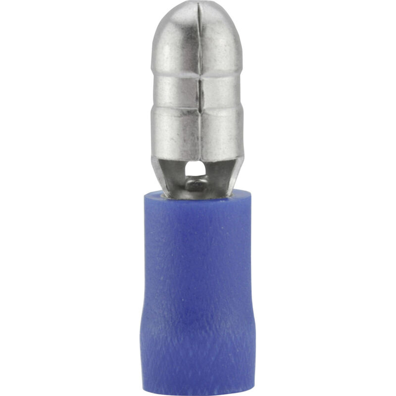COSSE CYLINDRIQUE PRÉ-ISOLÉE MÂLE Ø 4 mm 0,3 → 1,5 mm² THERMORÉTRACTABLE (ref17256) main image 1