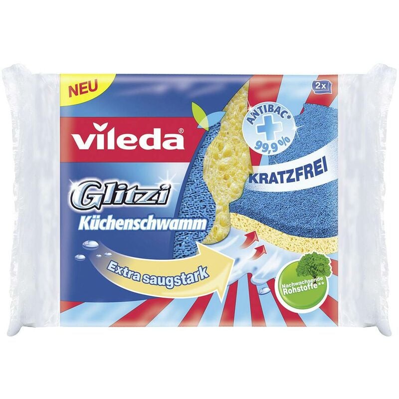 Éponge de salle de bain Vileda Glitzi Jumbo, douce 00142 V220431