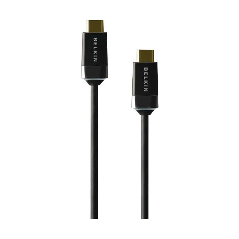 Câble Audio iPhone Lightning MFi vers Jack 3,5mm Haute Qualité 1.8m, Belkin  - Noir