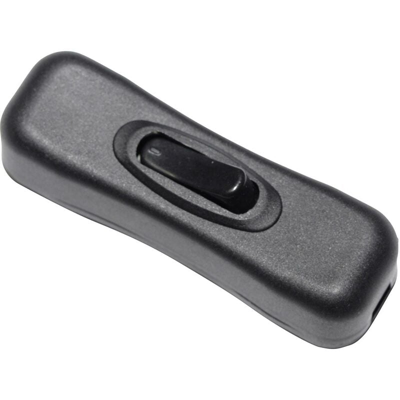 Interrupteur pour câble souple TRU COMPONENTS 1371835 noir 1 x Off/On 2 A 1 pc(s) S478541
