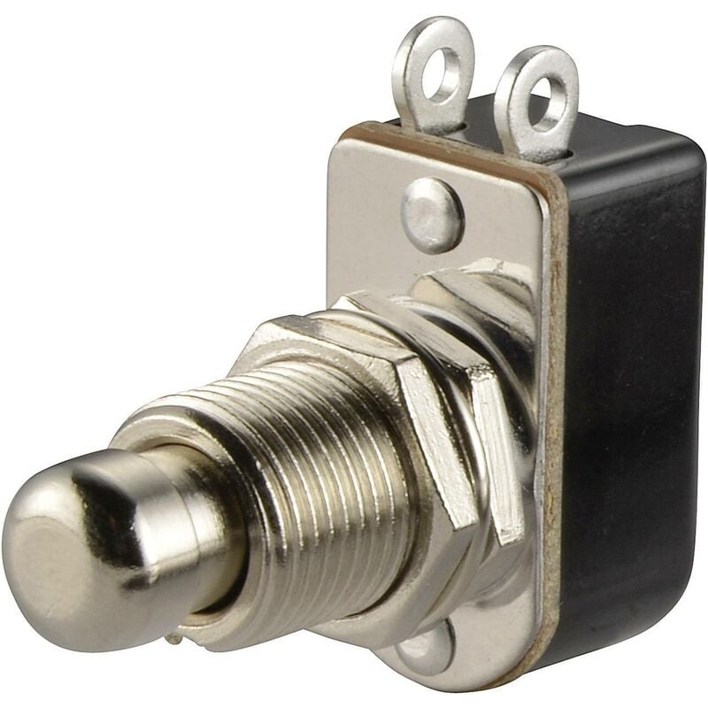 Bouton-poussoir TRU COMPONENTS TC-R13-85A-05 1587726 250 V/AC 3 A 1 x Off/(On) à rappel 1 pc(s) S644581