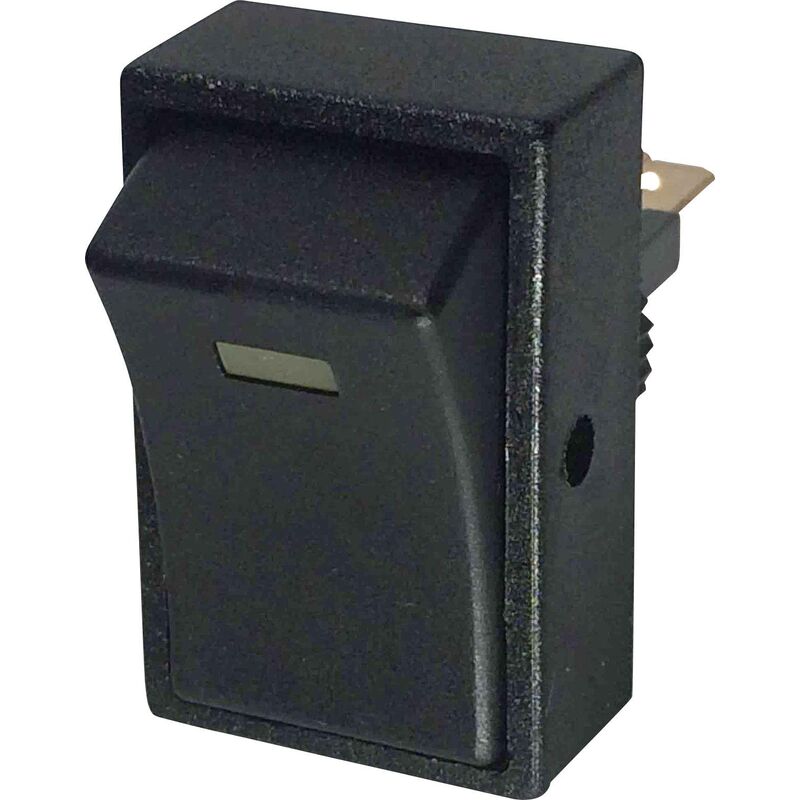 Interrupteur à bascule pour l'automobile TRU COMPONENTS TC-R13-207L-SQ YELLOW 12V/DC 1587814 12 V/DC 20 A 1 x Off/On à accrochage 1 pc(s) S646911