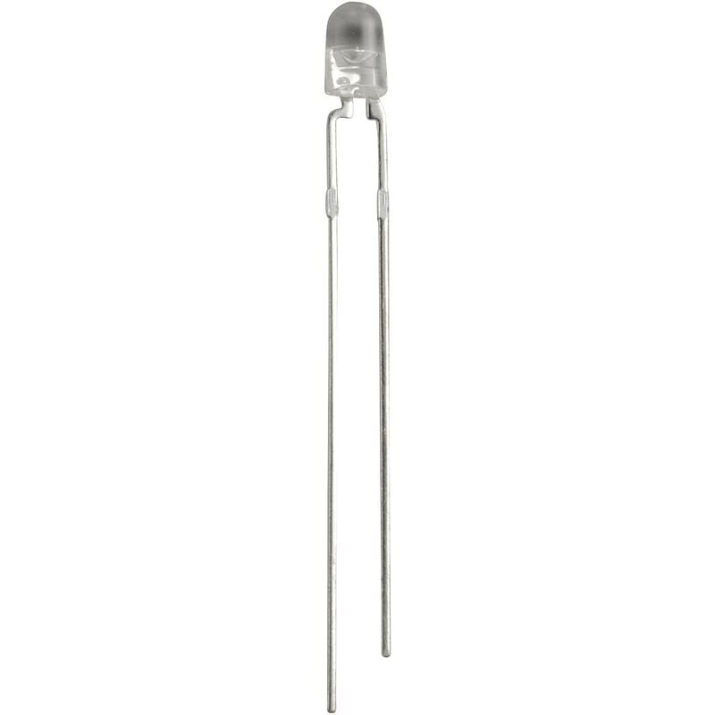 Everlight Opto 264-7SUBC/C470/S400-A4 LED bleu rond 3 mm 500 mcd 30 ° 20 mA 3.5 V Q38529