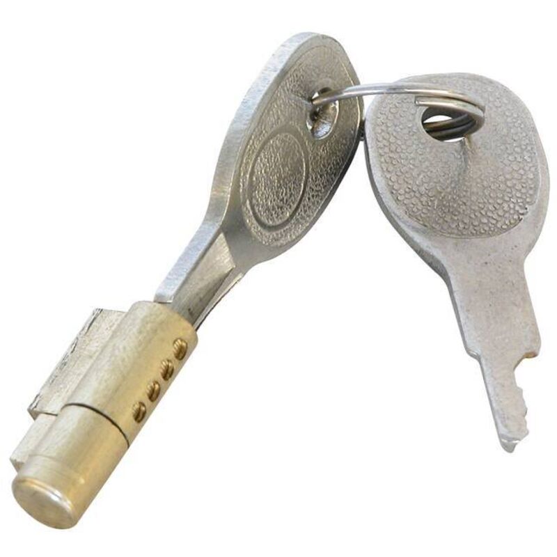 Porte-clés écrou Arachide (peanut) En Métal Argenté - Accessoire Remorque Ou Déco - Neuf