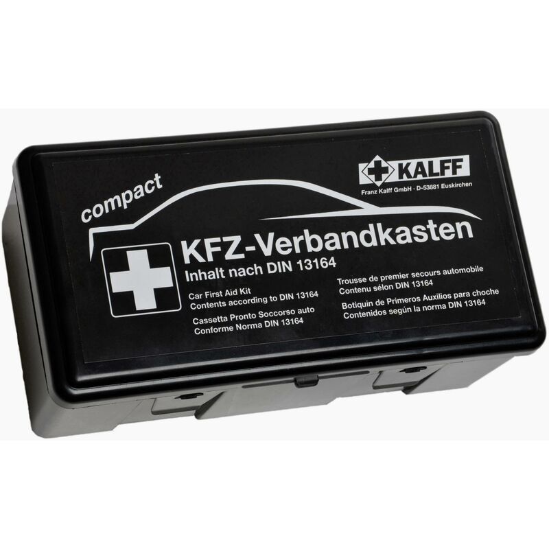 Mallette de premiers secours Kalff 23503 pour camions, pour motos, pour voitures, pour quad, pour SUV, pour camping-cars W045131