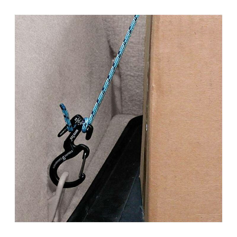 Mousqueton NITE Ize NI-C9S-02-01, Noir, 1 Pièce, Neuf