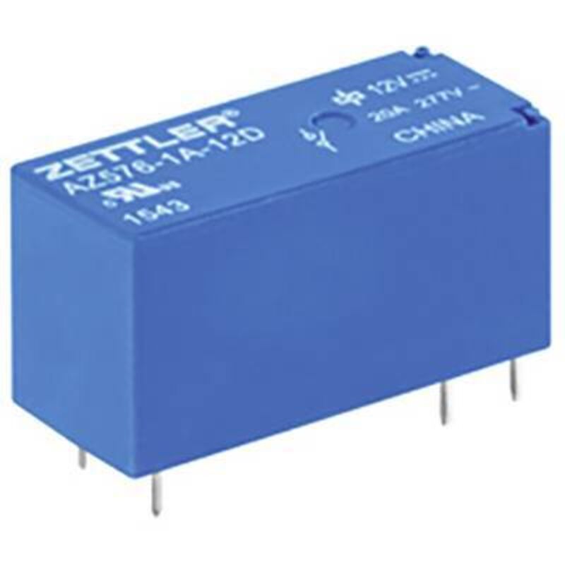 Relais Zettler Electronics AZ21501-1AET-12DF - Pour Circuit Imprimé 12V DC - Neuf