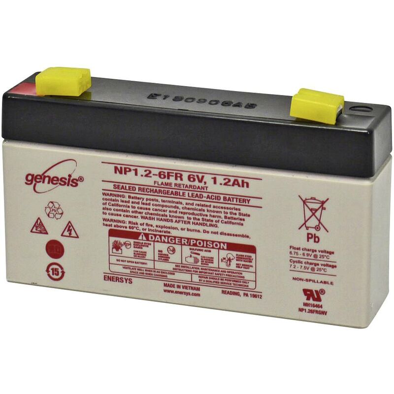 BATTERIE PLOMB ETANCHE ENERSYS NP5-12 - 12V 5Ah