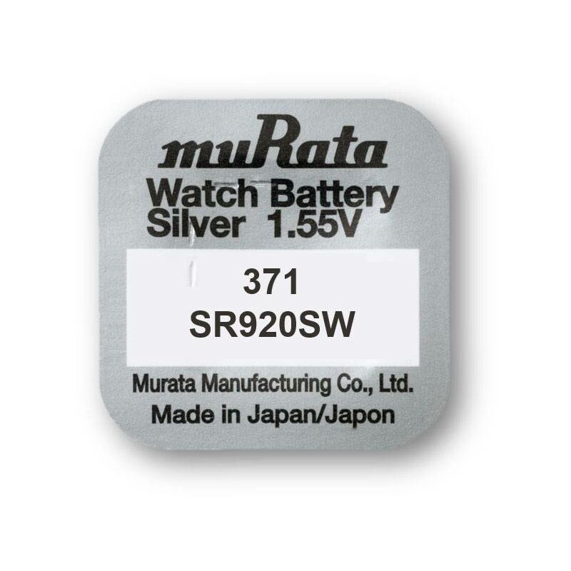 Piles bouton au lithium Murata CR2430 (x5)