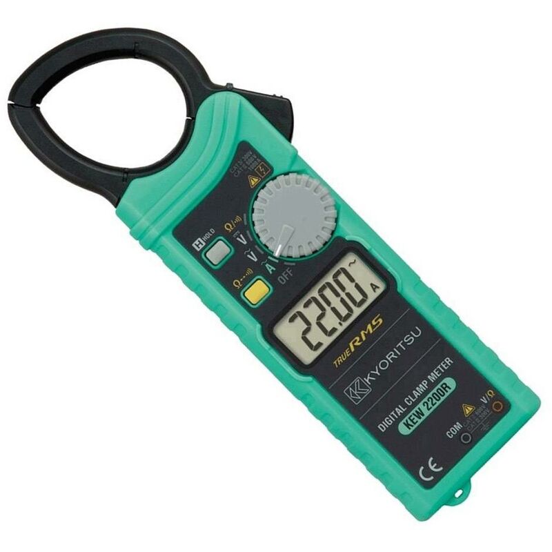 Kyoritsu KEW-2200R Pince ampèremétrique numérique CAT III 600 V, CAT IV 300 V X847001