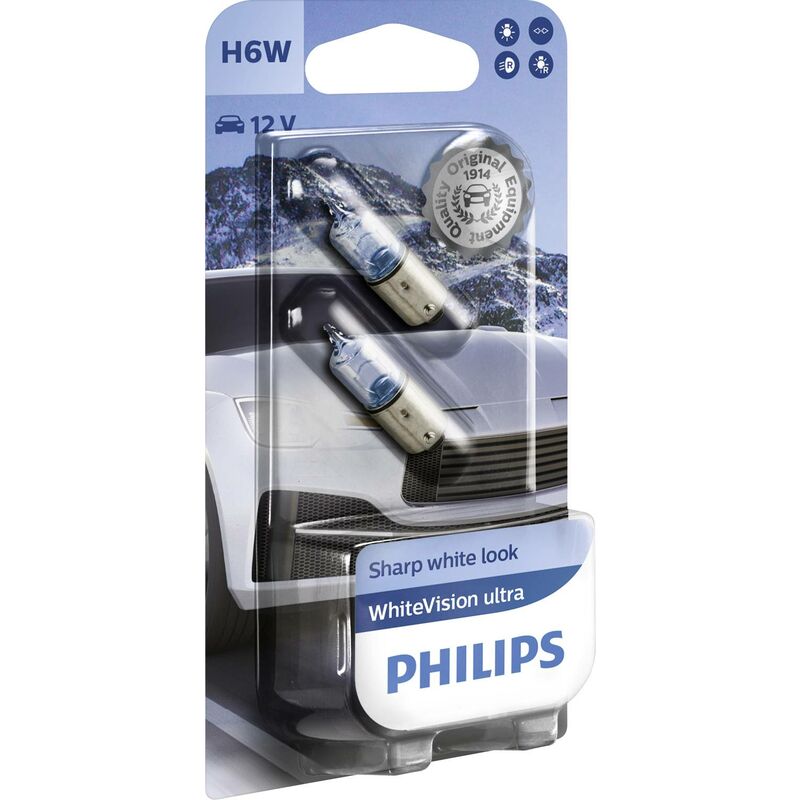 Philips Lampe de voiture White Vision Ultra H7