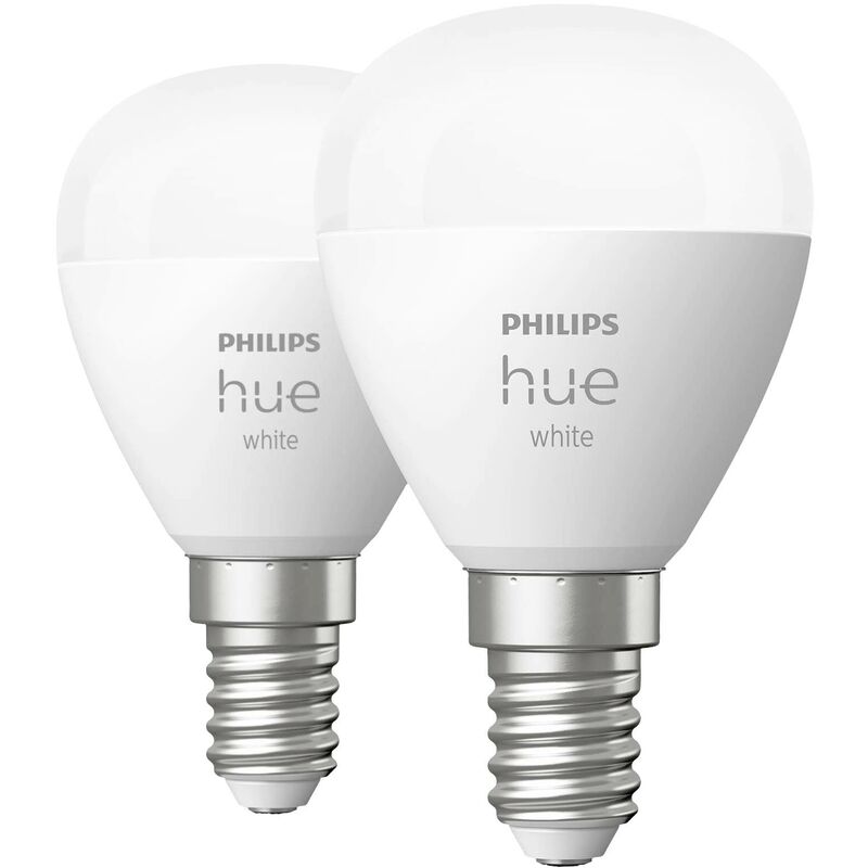 Plafonnier LED Hue Enrave L 33,5 w blanc Philips en blanc