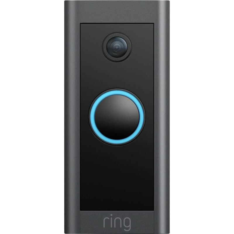 RING Sonnette vidéo intelligente Wired Noir (8VRAGZ-0EU0