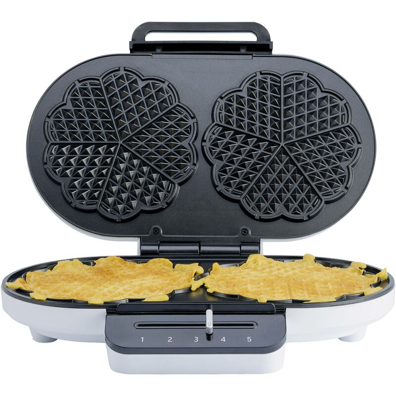 Machine pour Waffle Brosse De 4 Gaufres À 1500W Arme Gaufrette