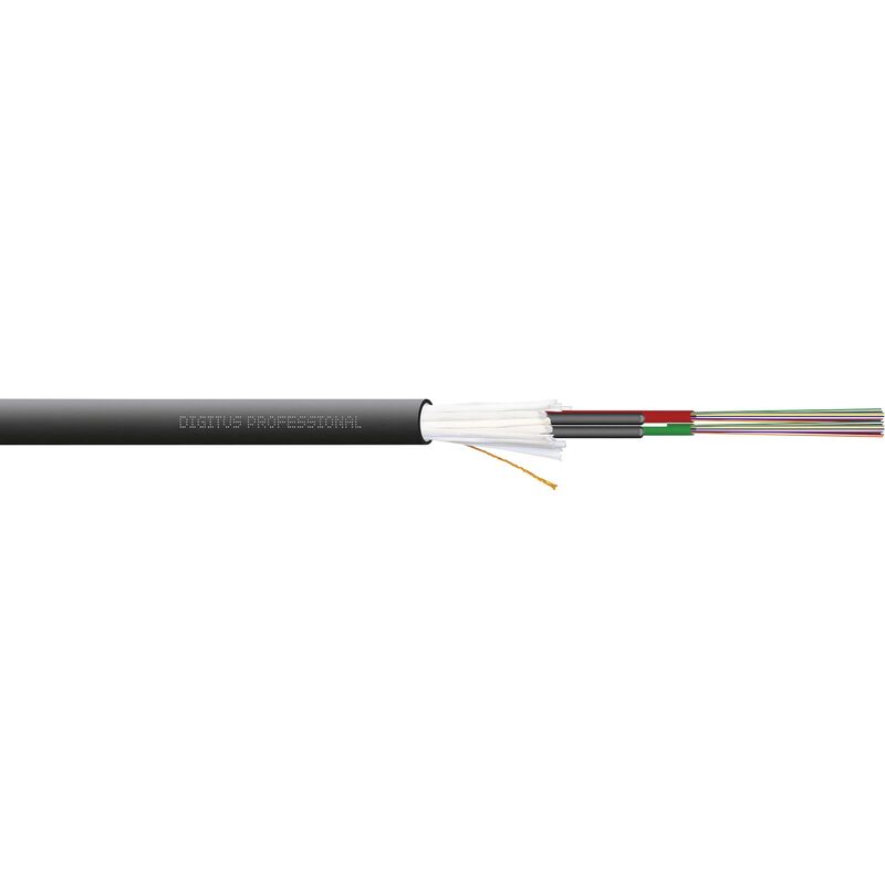 Câble Fibre Optique DIGITUS OM3 2m - ST Vers SC, Duplex 50/125 | Pour Réseau 10G/40G/100G