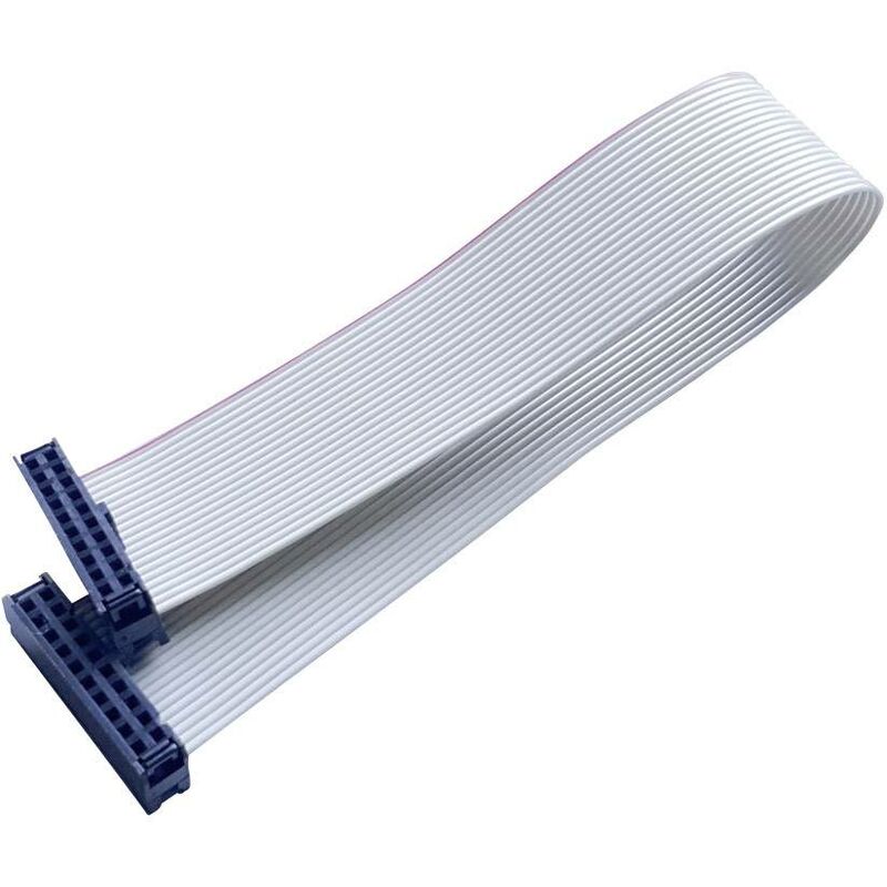 5 Câbles Plats Ruban IDC 30cm - 6 Broches, Pas 2.54mm - Pour Câblage Interne Matériel Bureau/vidéo